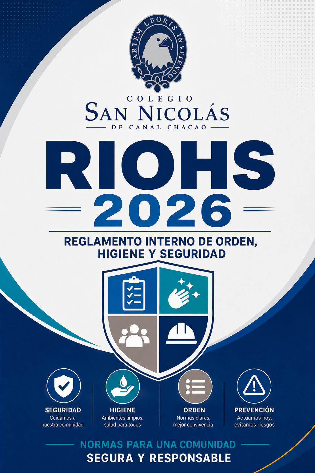 RIOHS 2026 Imagen institucional del RIOHS 2026 del Colegio San Nicolás de Canal Chacao.